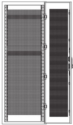 IP20 EN 60529 Gabinete de telecomunicaciones para interiores Modo de enfriamiento por radiación de calor natural