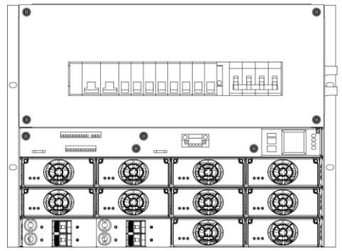 Fuente de alimentación de 12 voltios Smps Conector de alimentación de CC de 19 pulgadas 40 kg 35 A 60 Hz